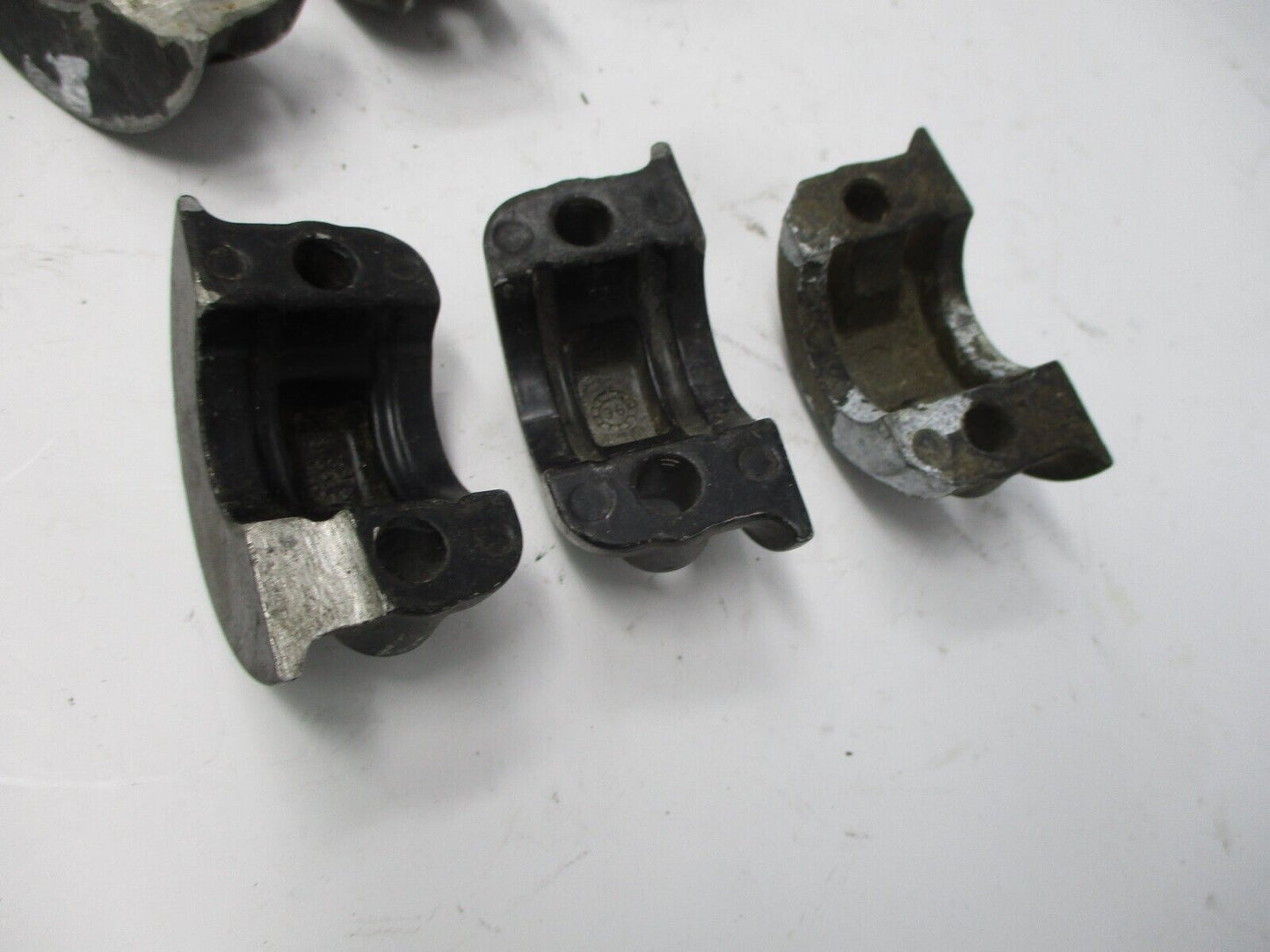 6-Drag Specialties Black Clutch or Brake Control Clamp Halves for Harley 08-17