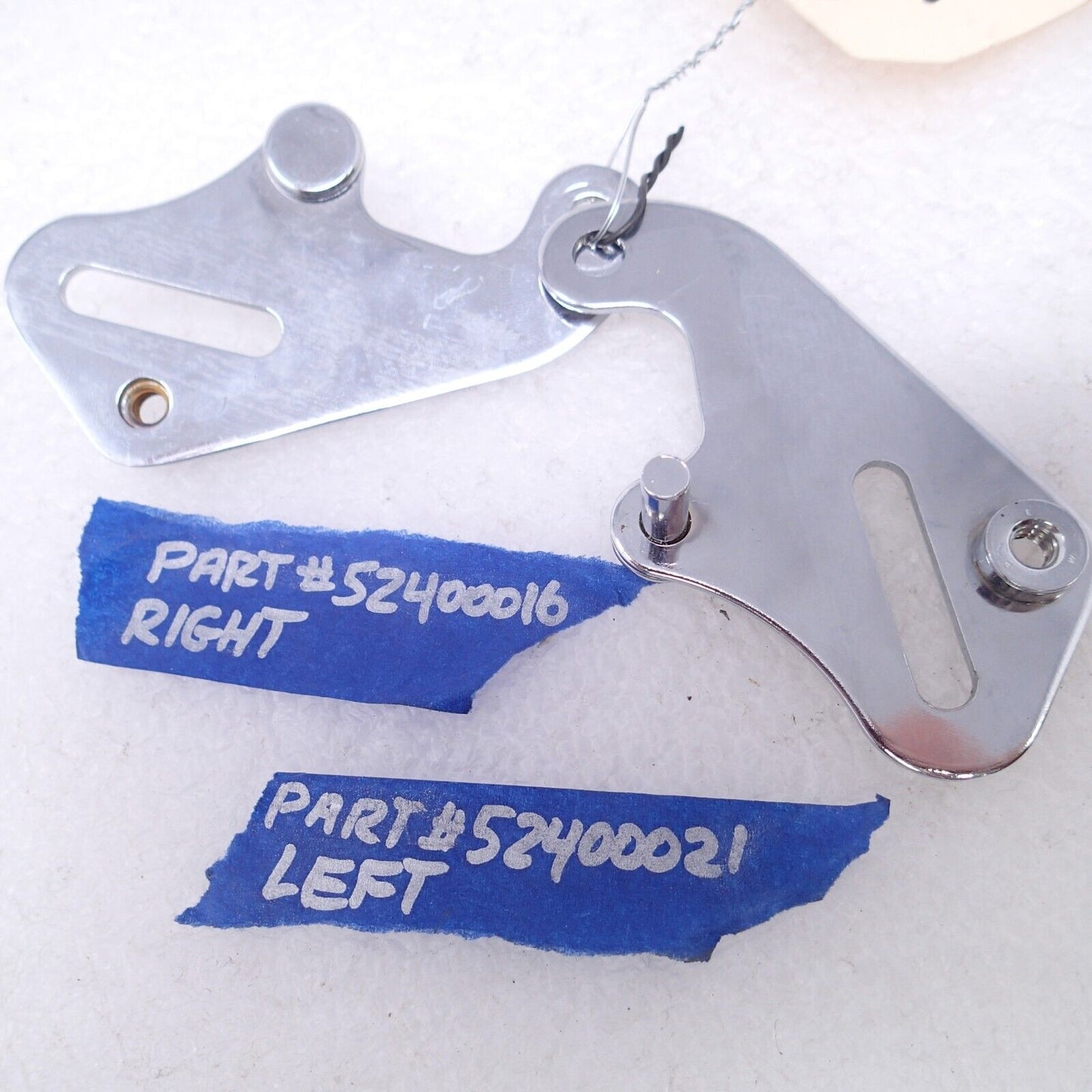 Harley Davidson 14-23 Road King Electra Glide Seat Strap Chrome Buckles