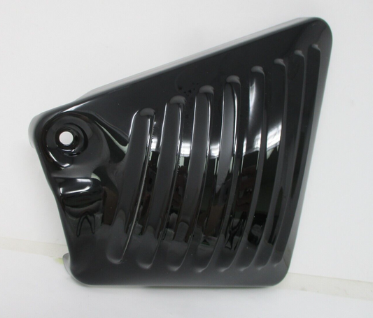 66156-04 '04 Rod V-Rod LEFT SIDE COVER FRONT VIVID BLACK