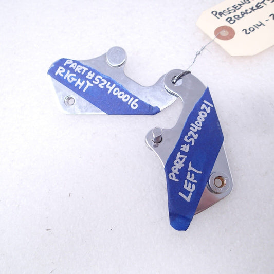 Harley Davidson 14-23 Road King Electra Glide Seat Strap Chrome Buckles