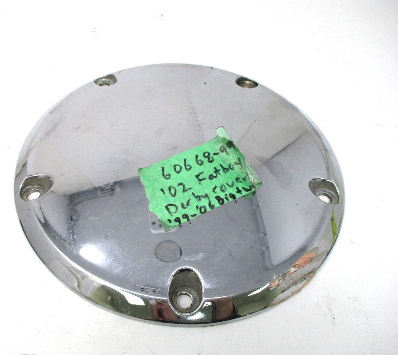 1225 02 HARLEY-DAVIDSON ROAD KING CHROME PRIMARY CLUTCH DERBY COVER