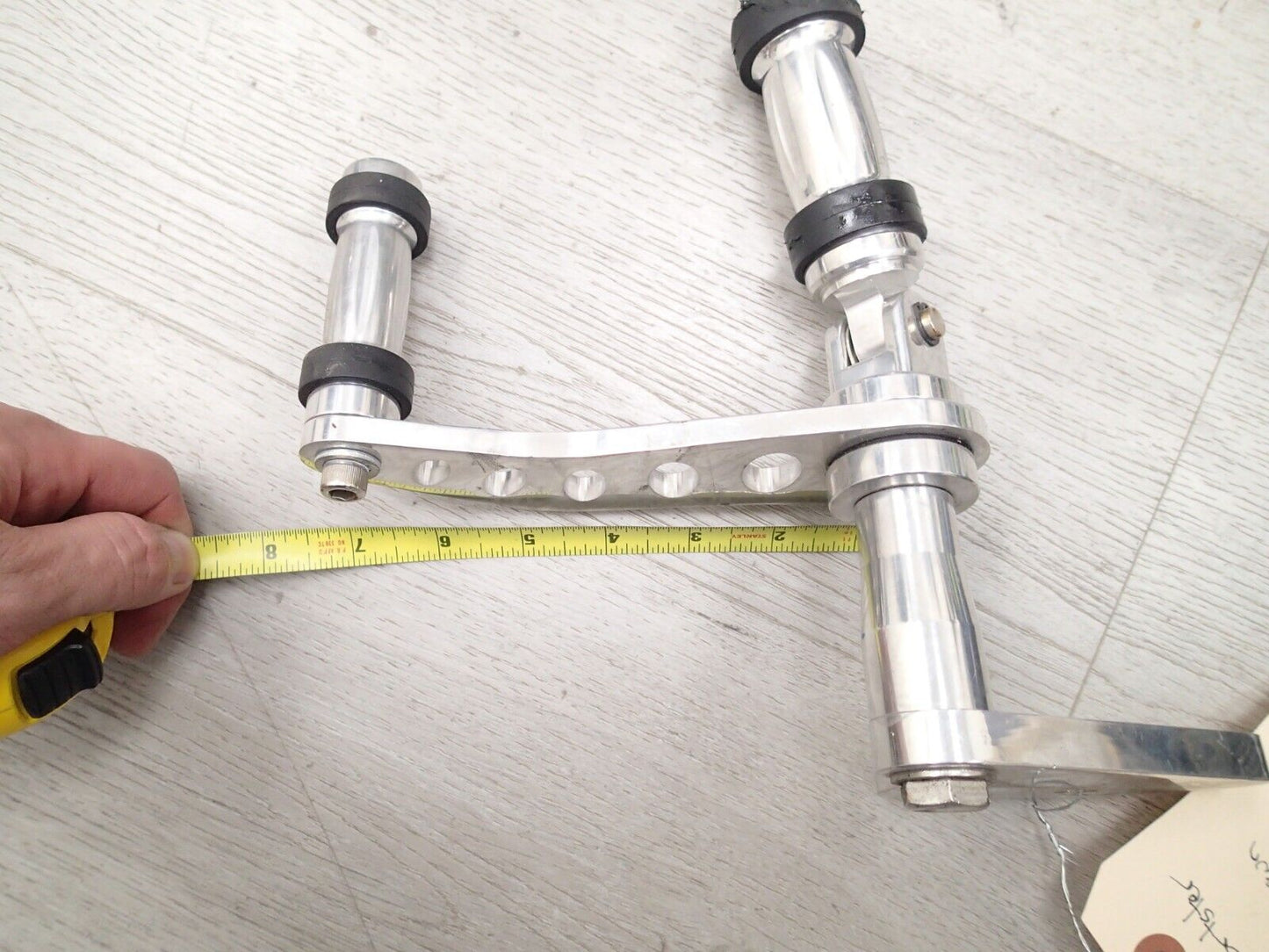 Silver Forward Controls Foot Peg Kits Fit For Harley Dyna Super Glide 2000-2015