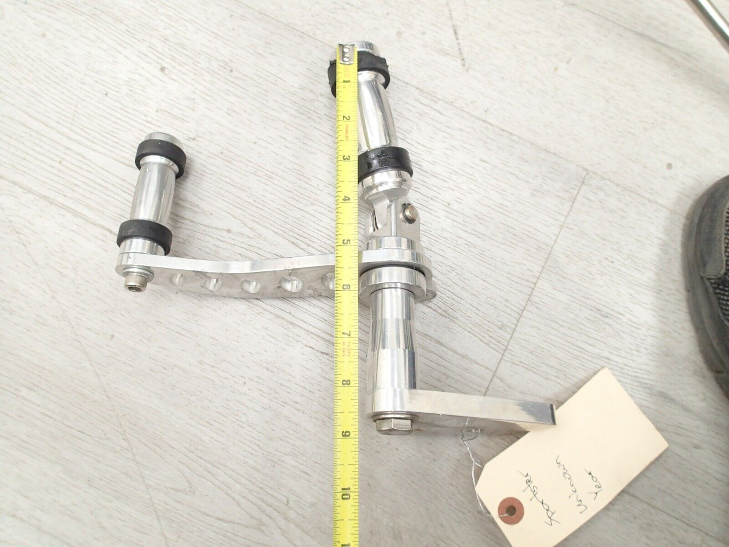 Silver Forward Controls Foot Peg Kits Fit For Harley Dyna Super Glide 2000-2015