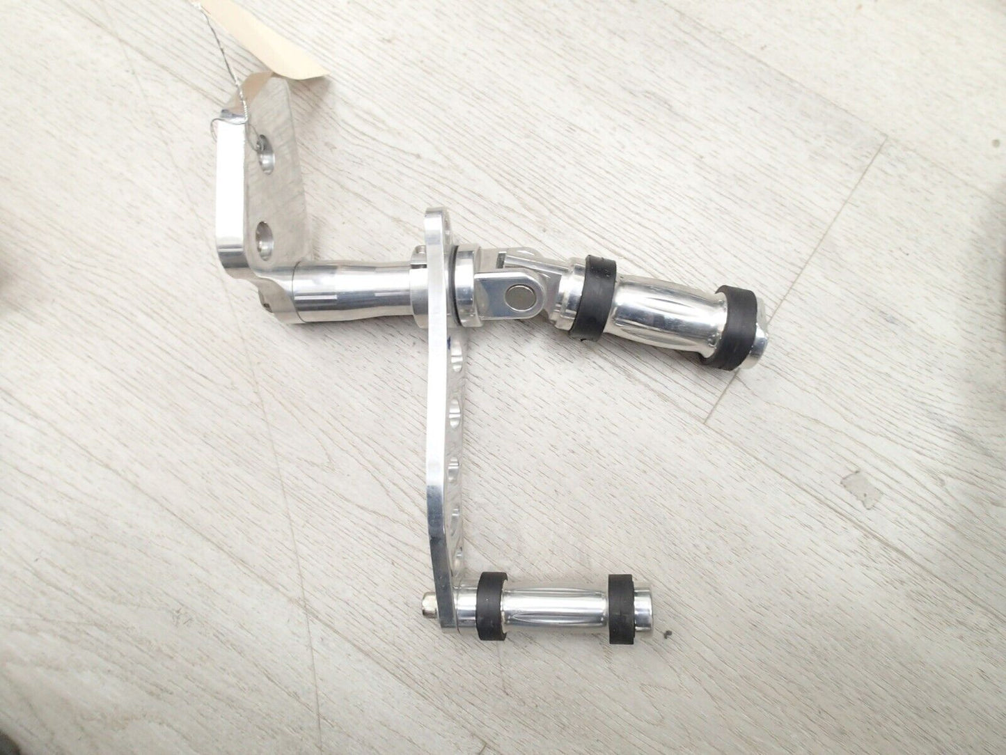 Silver Forward Controls Foot Peg Kits Fit For Harley Dyna Super Glide 2000-2015