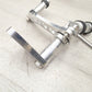 Silver Forward Controls Foot Peg Kits Fit For Harley Dyna Super Glide 2000-2015