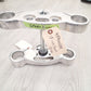 Silver Forward Controls Foot Peg Kits Fit For Harley Dyna Super Glide 2000-2015