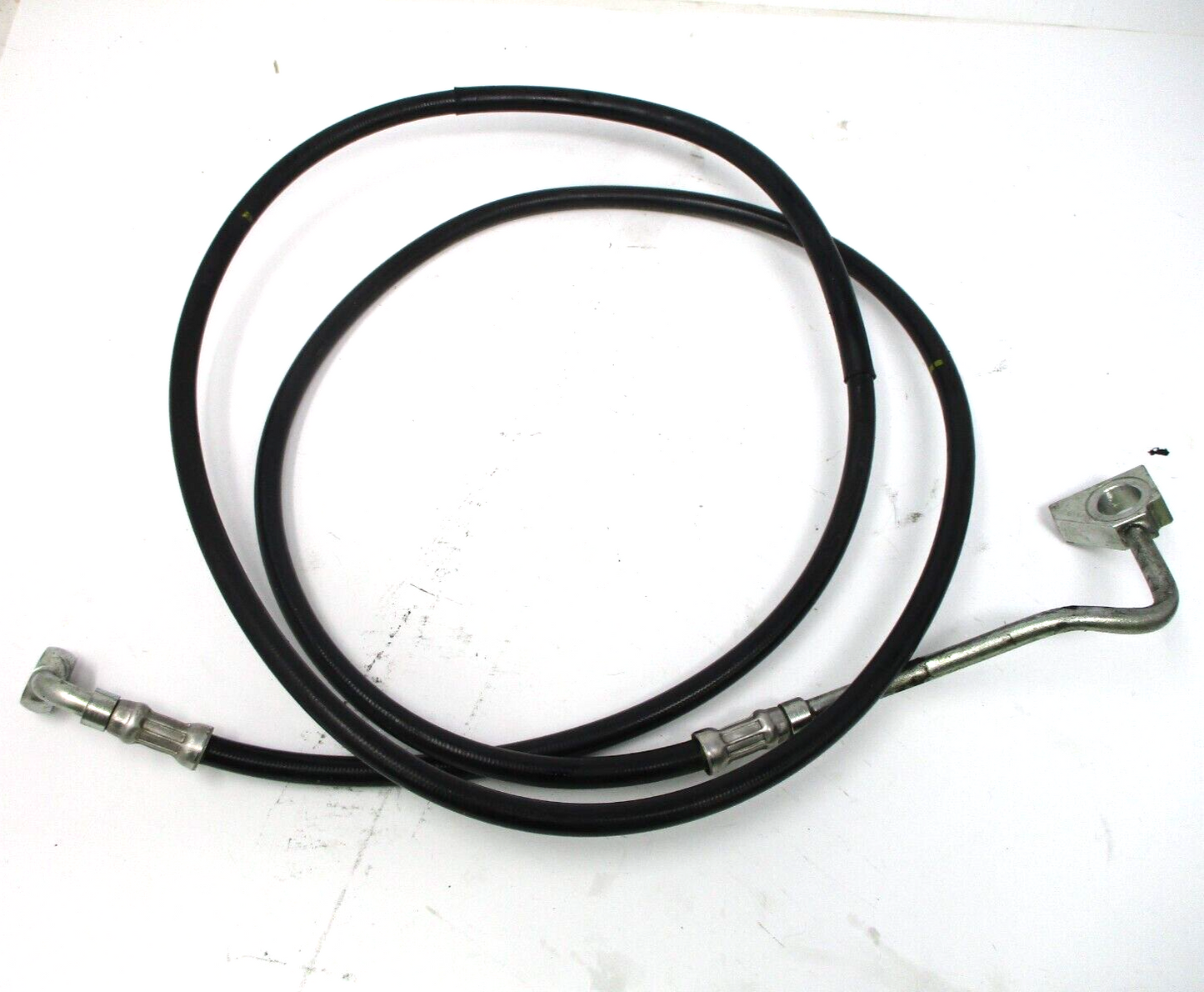 2014-2022 Harley Touring OEM Black Stainless Front Upper Brake Lines 06B95957