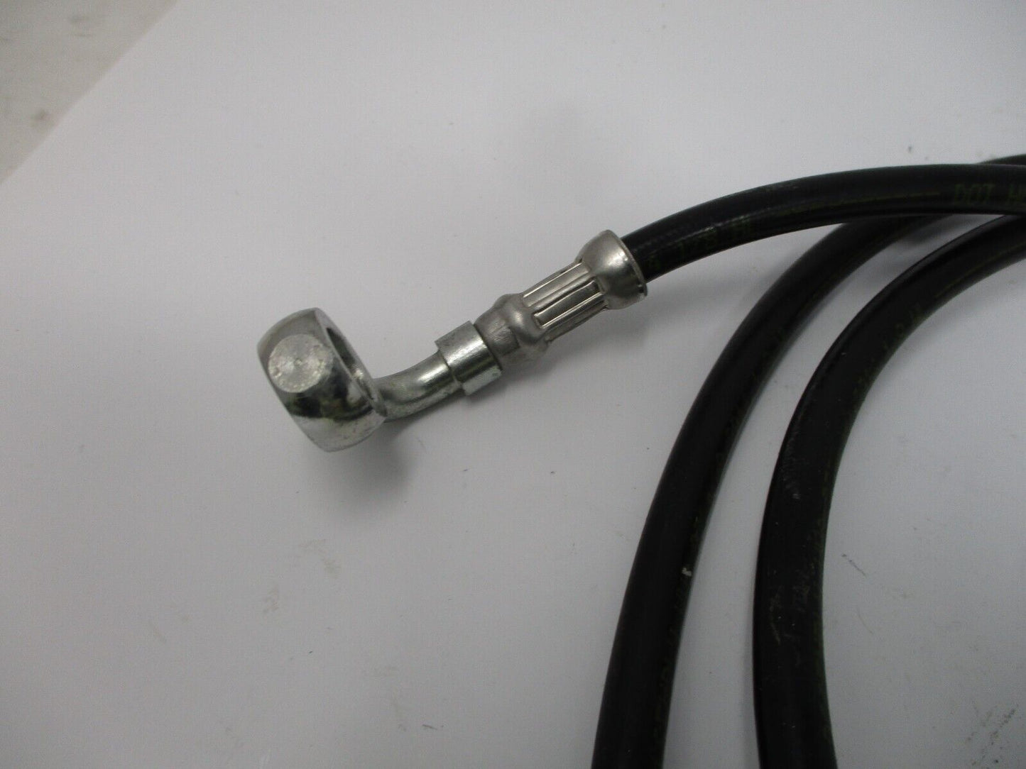 2014-2022 Harley Touring OEM Black Stainless Front Upper Brake Lines 06B95957