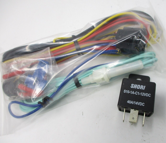 S10-1A-C1-12VDC SHORI Relay Car Relay SPST-NO 12VDC 40A 80R + Wire