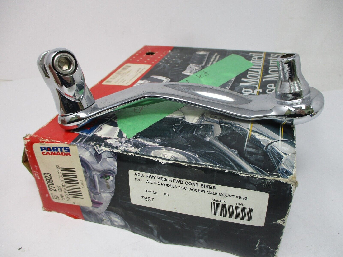 Kuryakyn 7887 PEG MOUNTED CRUISE MOUNTS W/M/ADATS PR ONE PART OF KIT