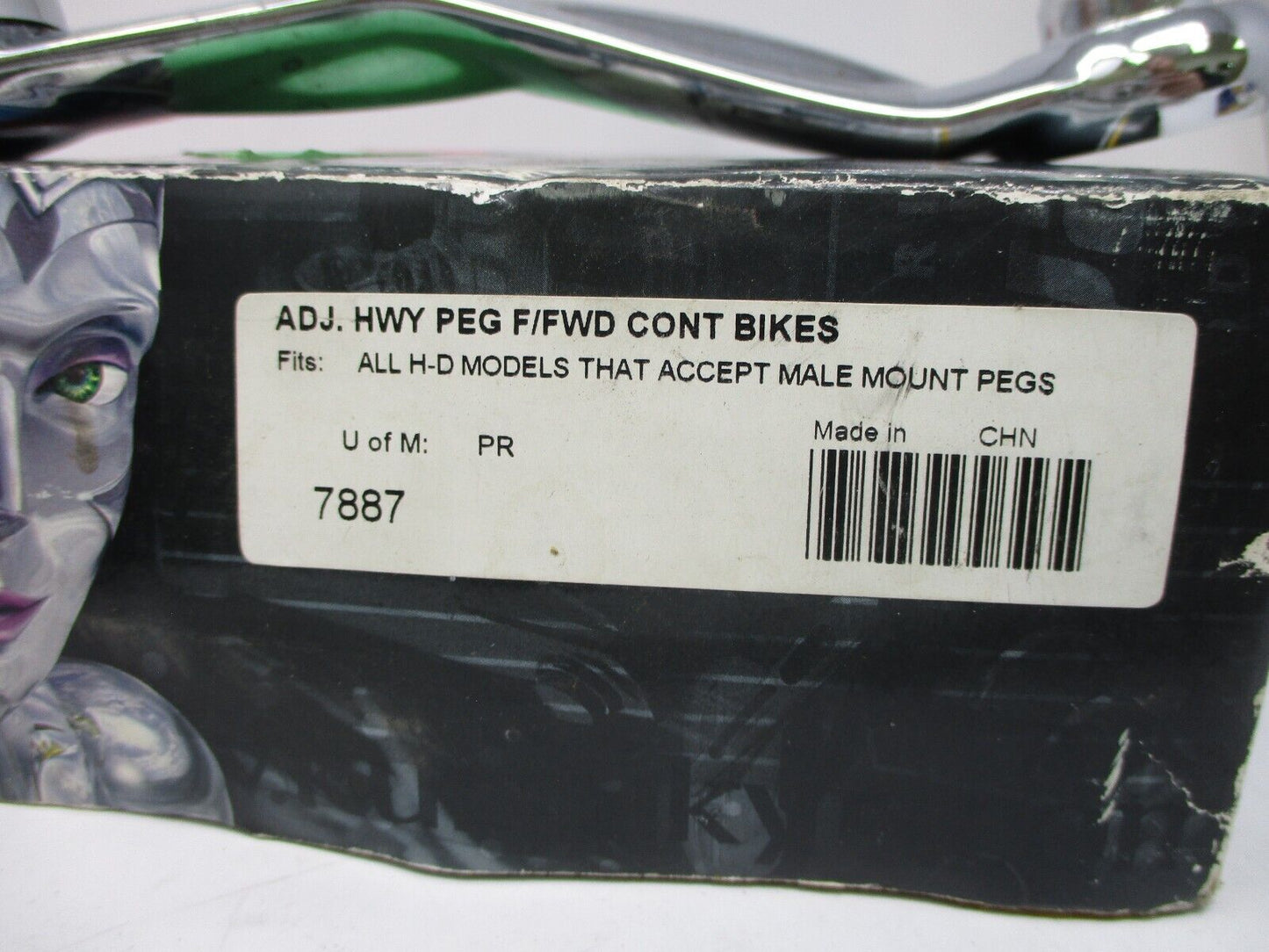 Kuryakyn 7887 PEG MOUNTED CRUISE MOUNTS W/M/ADATS PR ONE PART OF KIT