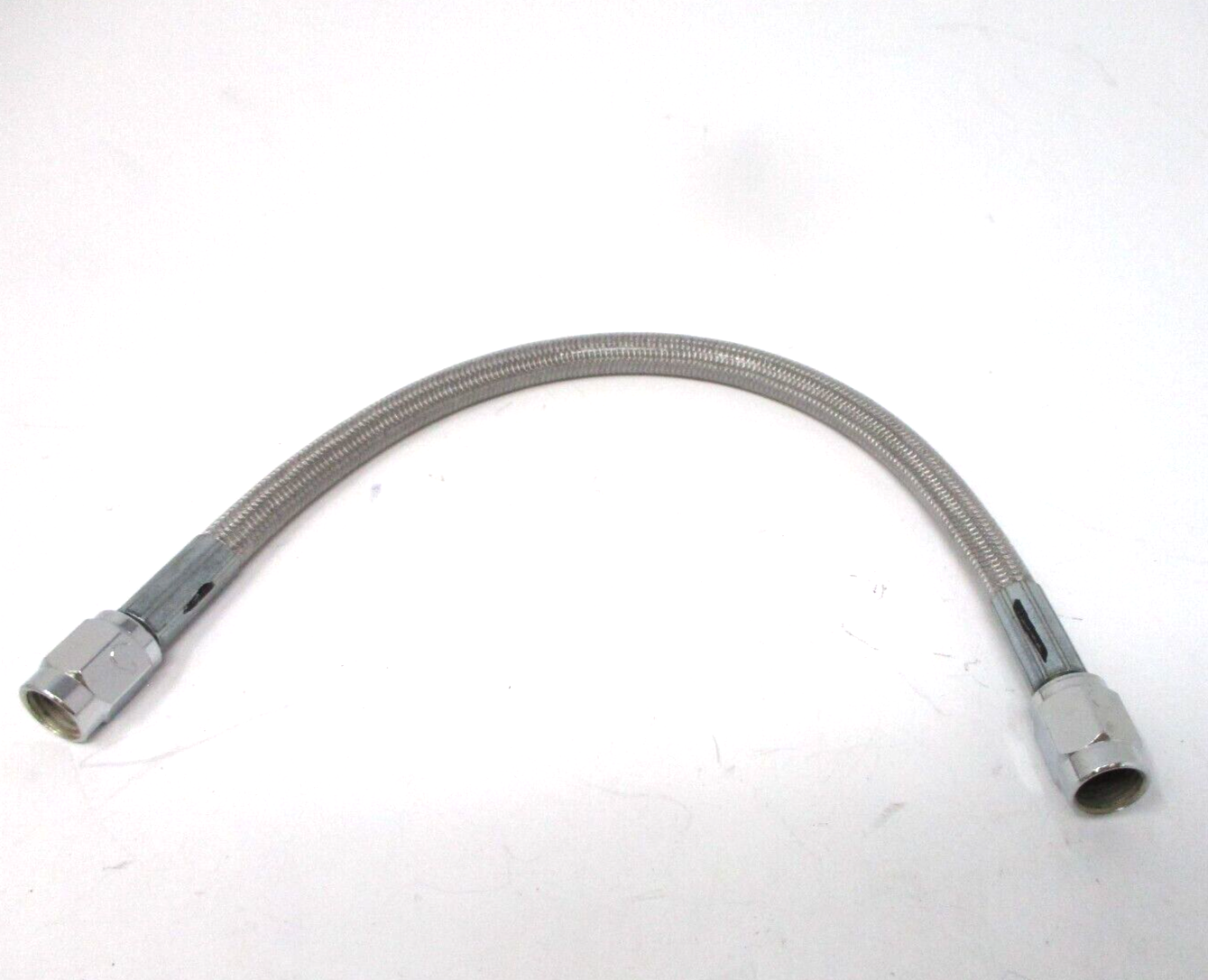 GOODRIDGE 9" STEEL BRAIDED CLEAR COATED BRAKE LINE BIG DOG HARLEY UNIVERSAL