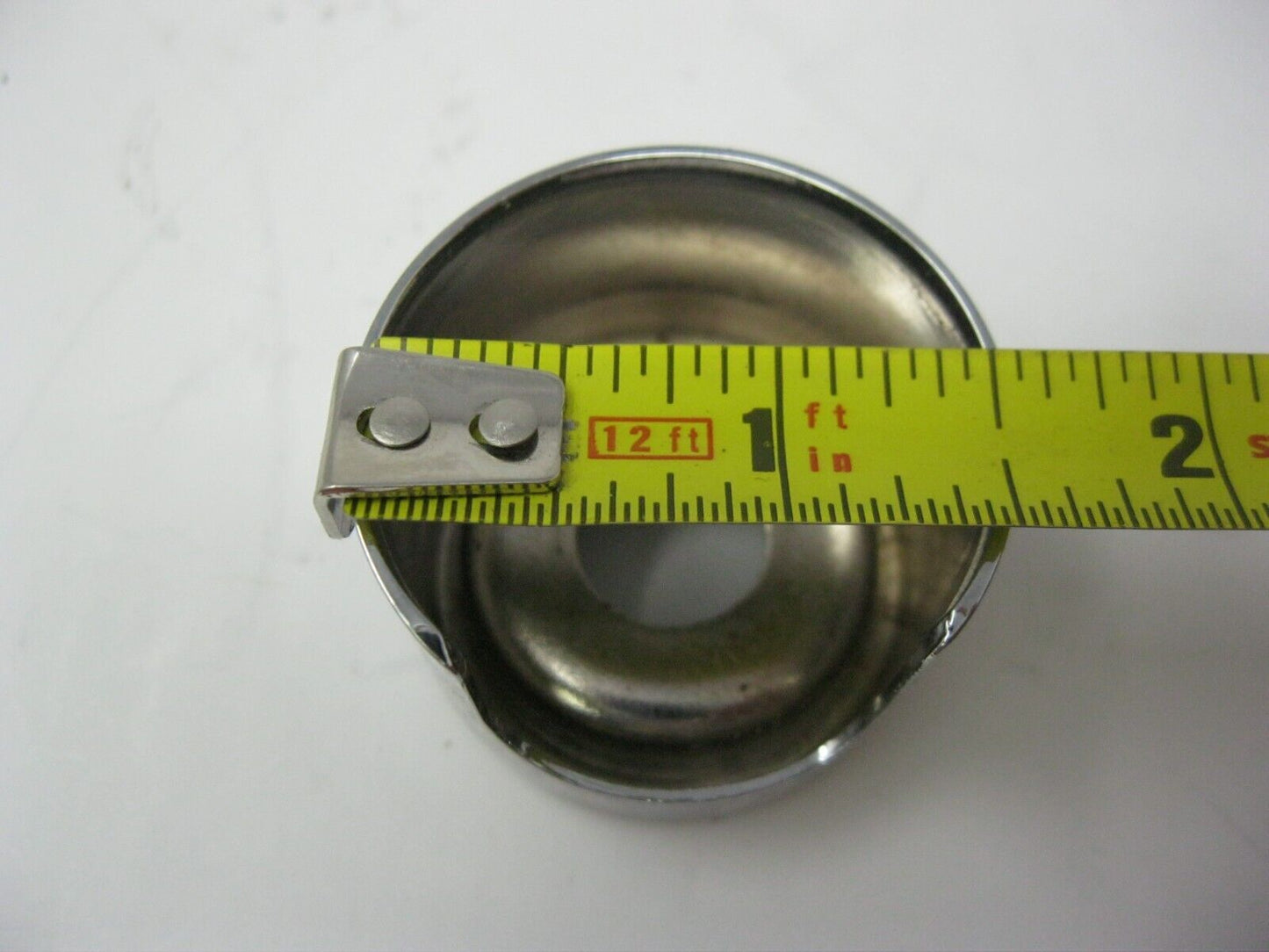 Unbranded Chrome Shock Bolt Cover Appx. 1.5" Diameter x 1 1/16" Tall (Single)