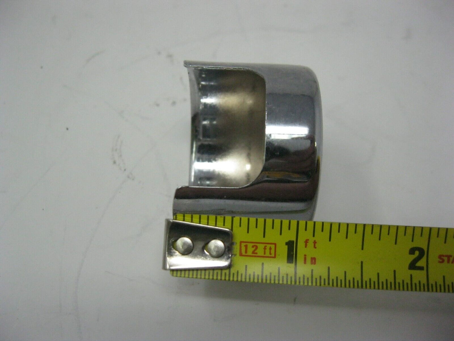 Unbranded Chrome Shock Bolt Cover Appx. 1.5" Diameter x 1 1/16" Tall (Single)