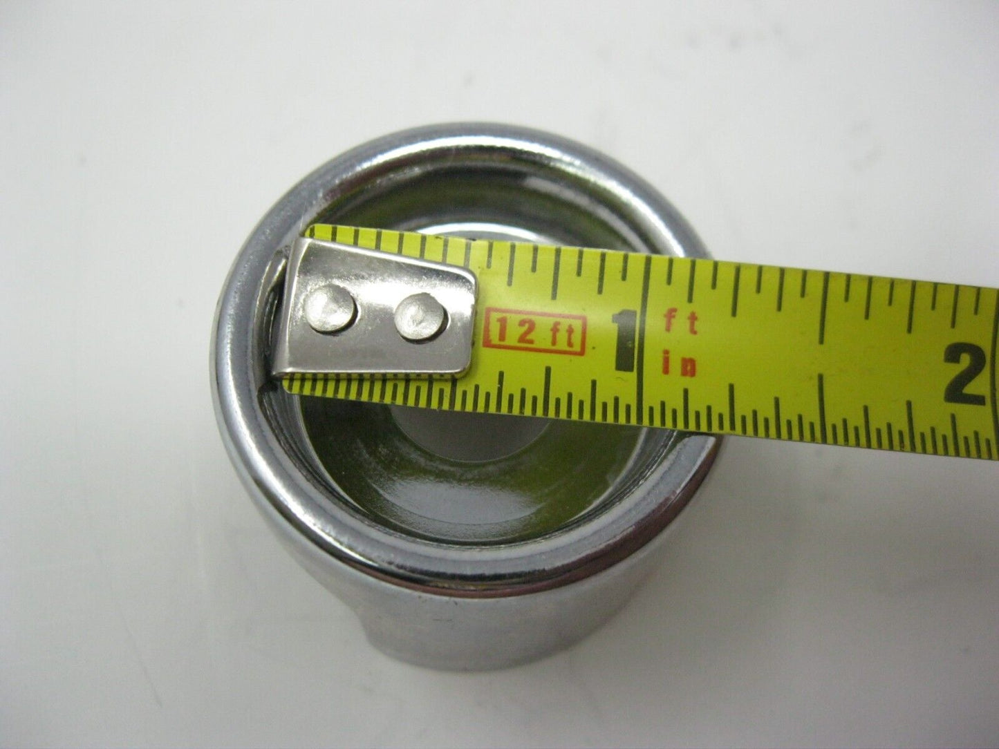 Unbranded Chrome Shock Bolt Cover Appx. 1.5" Diameter x 1 1/16" Tall (Single)