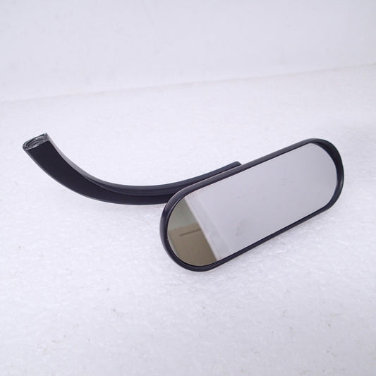 ARLEN NESS BLACK MICRO OVAL MIRRORS HARLEY DYNA FXD SUPER GLIDE 0640-0499 USED
