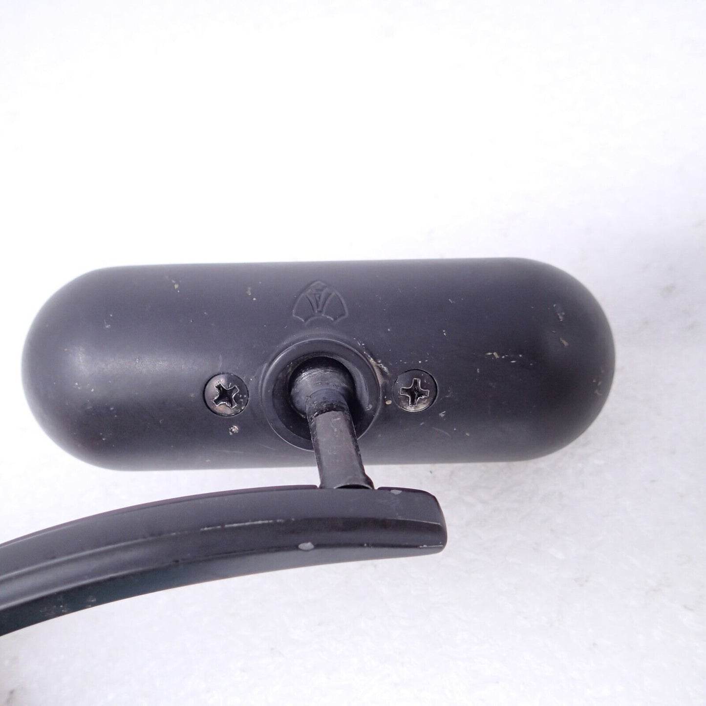 ARLEN NESS BLACK MICRO OVAL MIRRORS HARLEY DYNA FXD SUPER GLIDE 0640-0499 USED