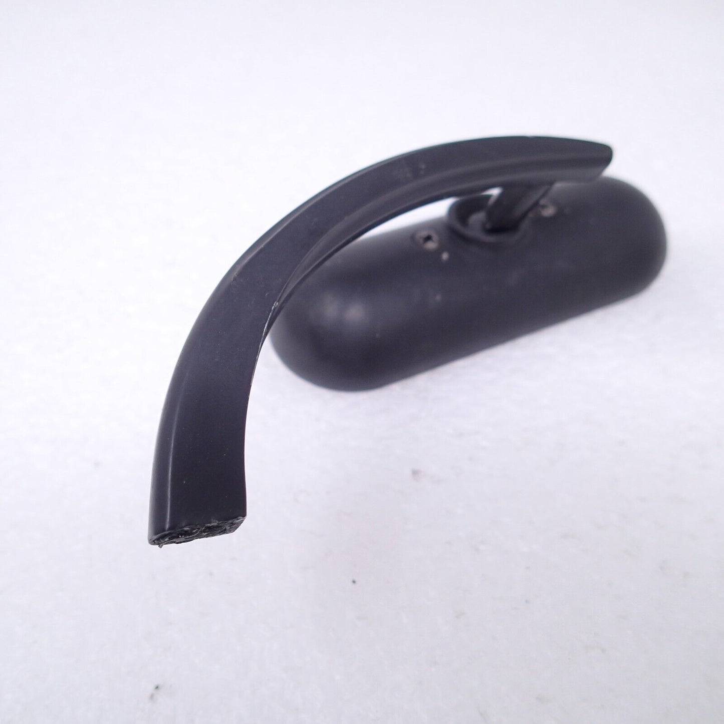 ARLEN NESS BLACK MICRO OVAL MIRRORS HARLEY DYNA FXD SUPER GLIDE 0640-0499 USED