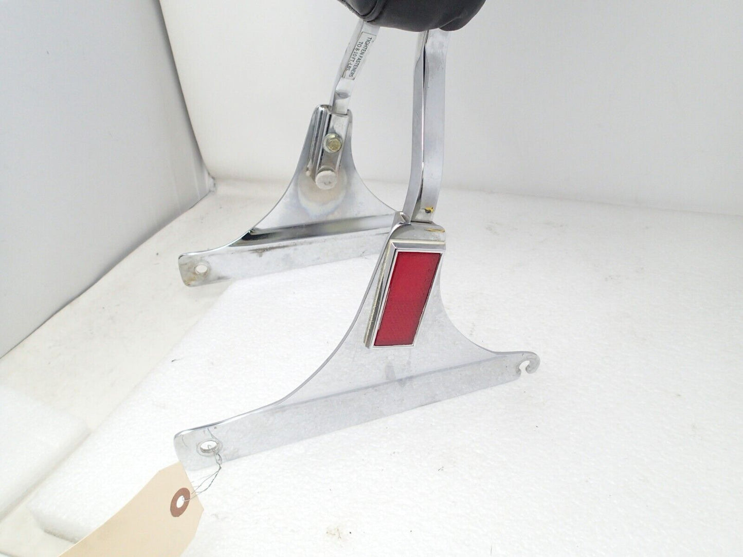 HARLEY-DAVIDSON Softail '00 Up Passenger Chrome Backrest Sissy Bar