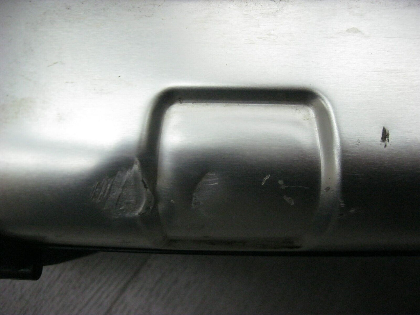 Givi Brushed Aluminum 33 Litre Trunk 0r Side Case 2 Keys believed to be  TRK33NA