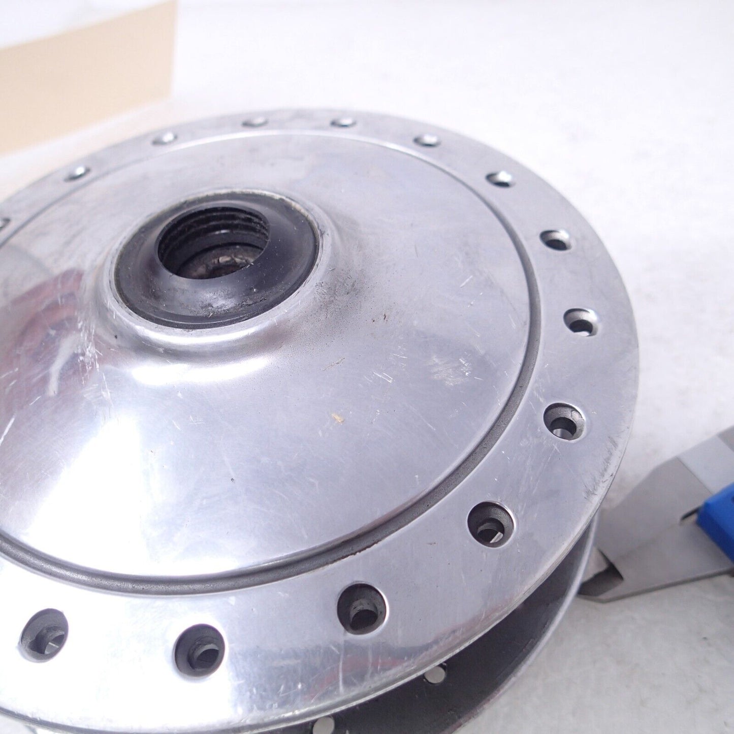 41034-048-80 USED Kawasaki Front Brake Drum Assembly F1 F2 F5 KZ250