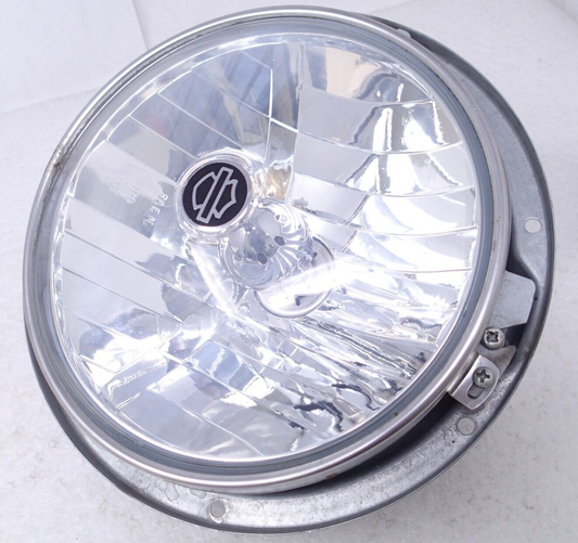 7'' 05-13 Harley Davidson Touring Electra Road Front Headlight Assembly WORKING