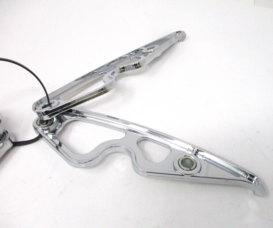 2014-2017 HARLEY DAVIDSON OEM TOURING CHROME SADDLEBAG SUPPORT FILLER INSERTS