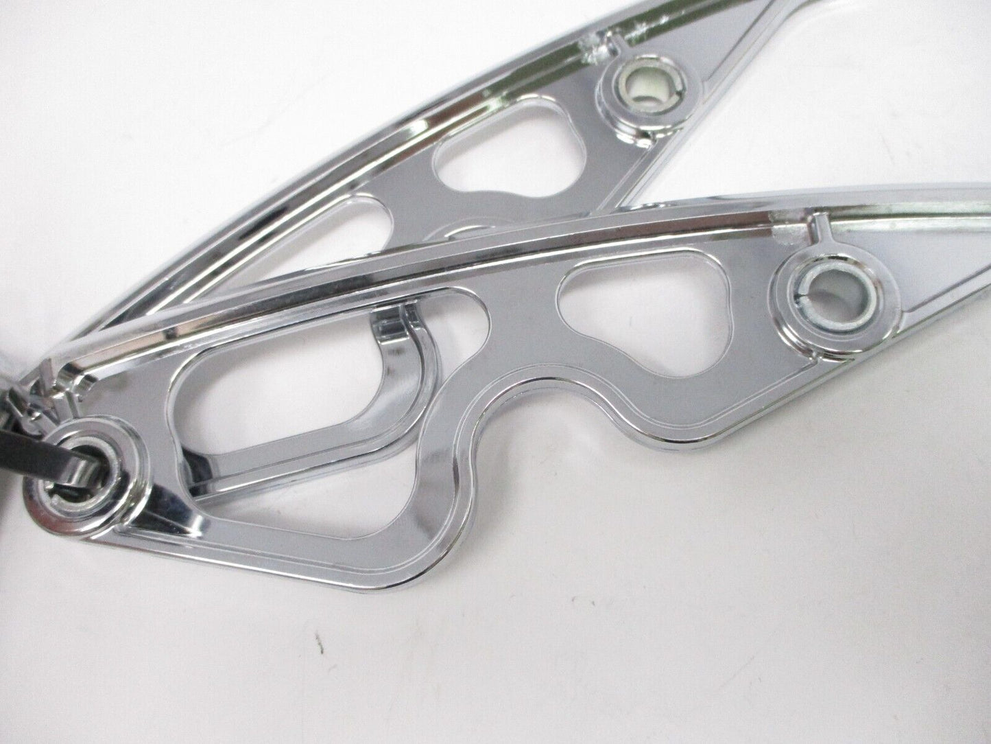 2014-2017 HARLEY DAVIDSON OEM TOURING CHROME SADDLEBAG SUPPORT FILLER INSERTS