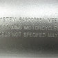 Harley-Davidson OEM 19-20 FLH, FLT Black LEFT SIDE Muffler 64900765A