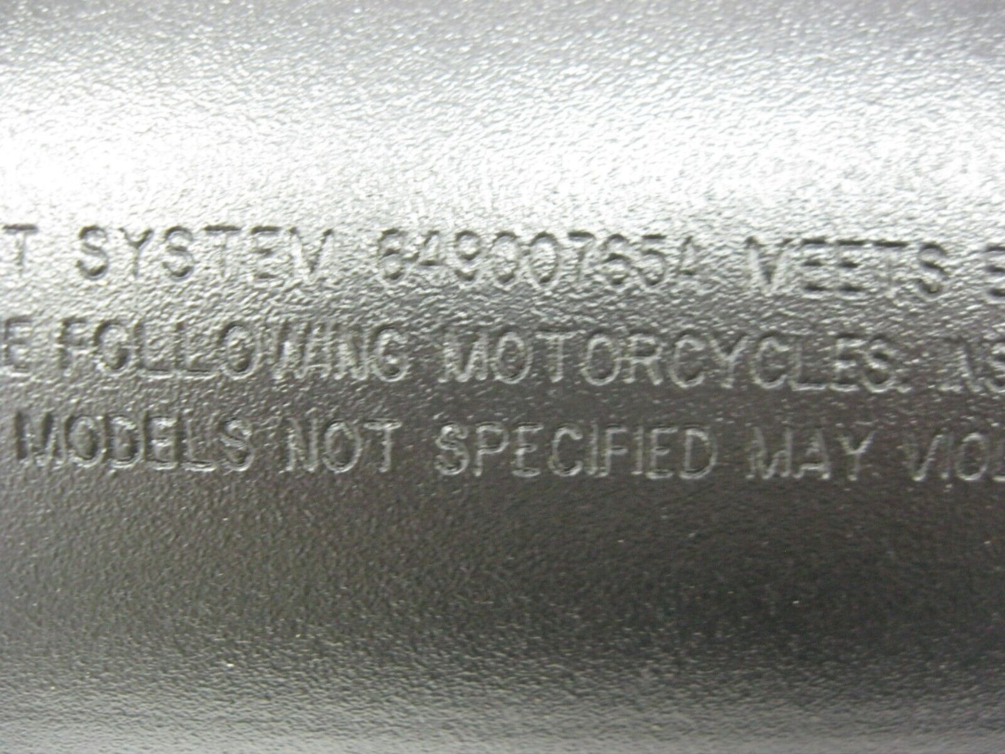 Harley-Davidson OEM 19-20 FLH, FLT Black LEFT SIDE Muffler 64900765A