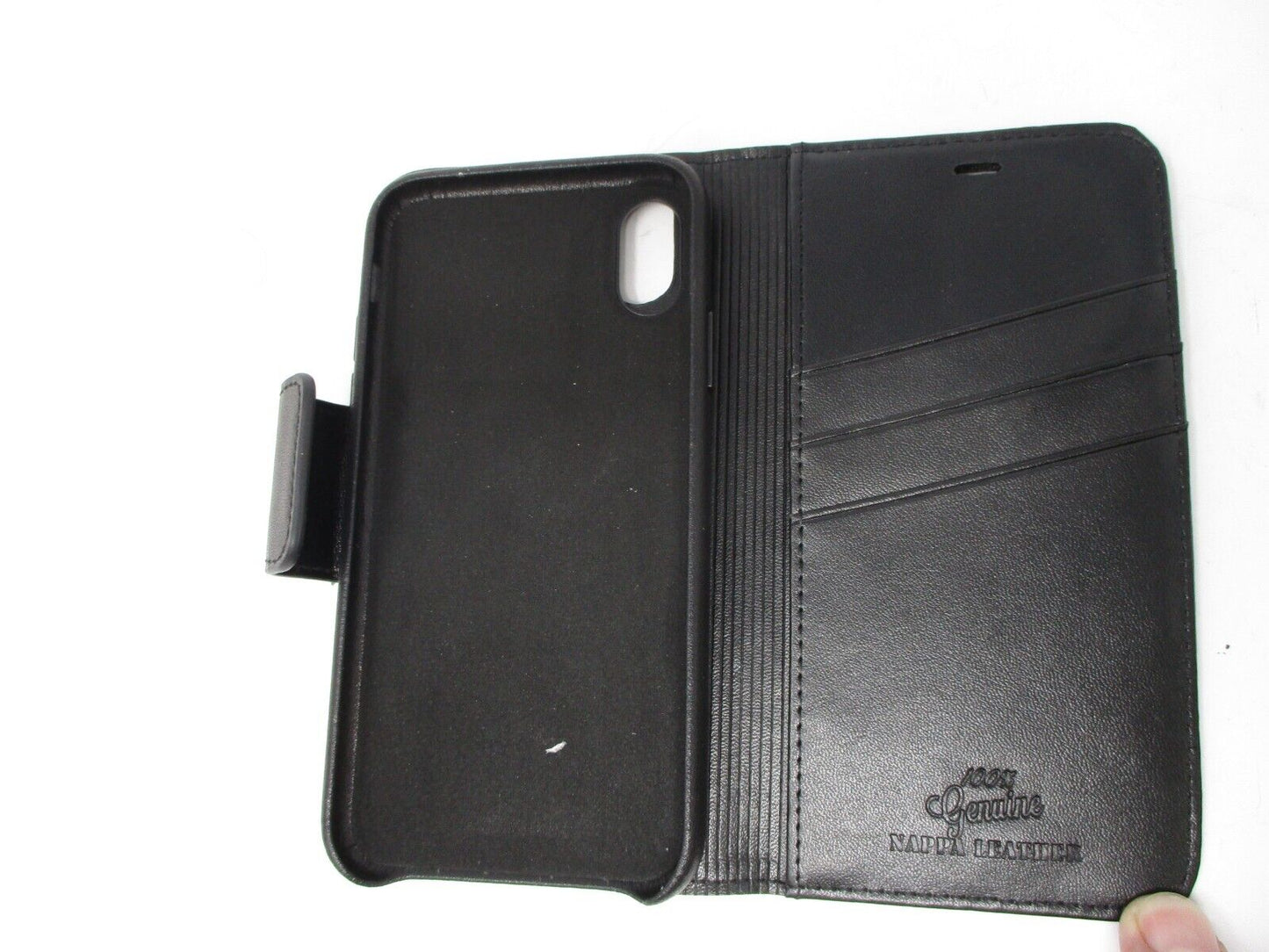 For iPhone  X  Leather Wallet Case Magnetic Flip Cover Folding Flip case FOLIO