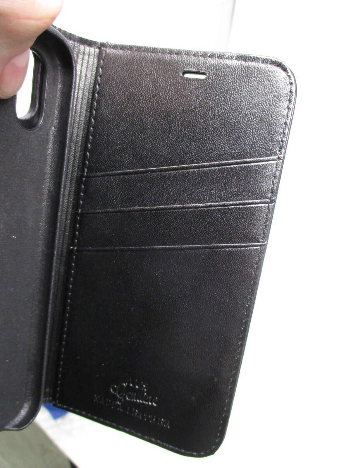 For iPhone  X  Leather Wallet Case Magnetic Flip Cover Folding Flip case FOLIO