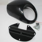 Black Headlight Fairing Mask For Harley Sportster Front Fork Cowl XL 1200 / 883