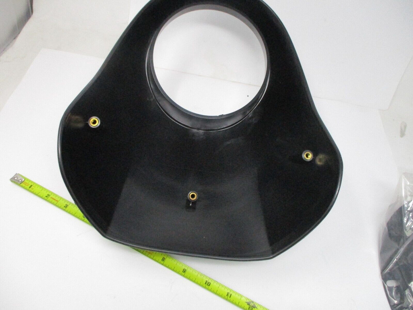 Black Headlight Fairing Mask For Harley Sportster Front Fork Cowl XL 1200 / 883