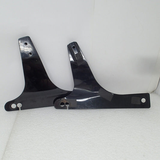 Black Sissy Bar Side Plates 06-17 FXD,10-17 FXDWG,10-13  BENT!! for Parts