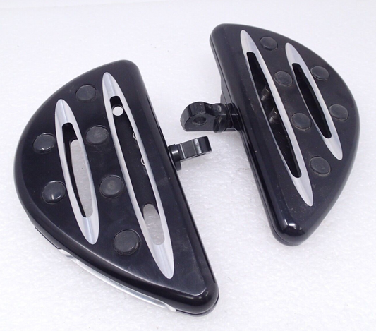Rear Passenger Floorboards Floor Board Foot Pegs CNC For Harley Softail 883 1200