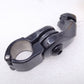 1-1/4" Short Angled Adjustable Highway Pegs Mount SINGLE Harley Crash Bar Clamp
