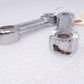 Harley Davidson Chrome Fog Lamp Mount Support Bar PAIR