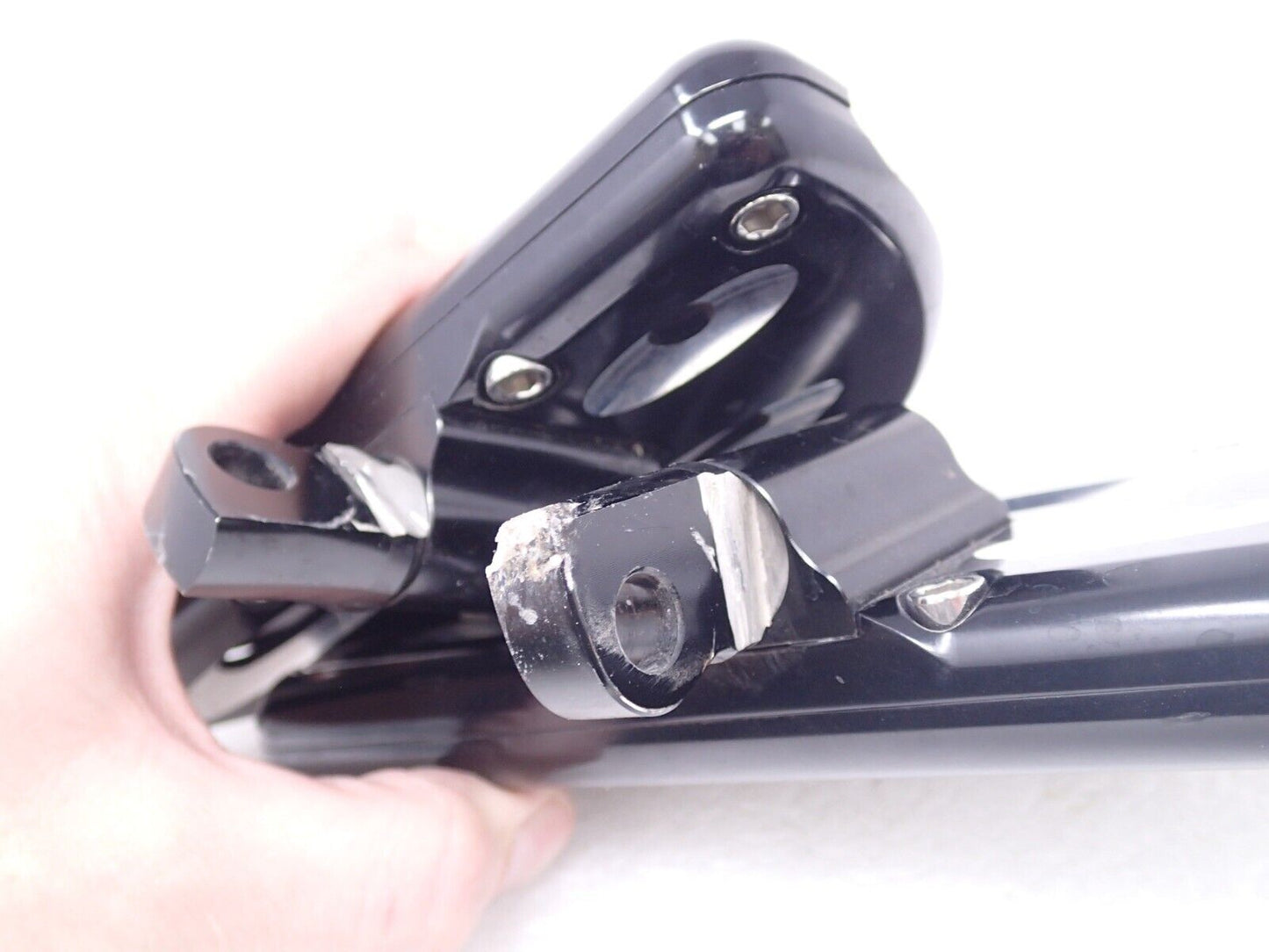 Rear Passenger Floorboards Floor Board Foot Pegs CNC For Harley Softail 883 1200