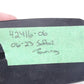 Genuine Harley-Davidson Rubber Brake Pedal Cover Pad 42416-06 (PERFECT)