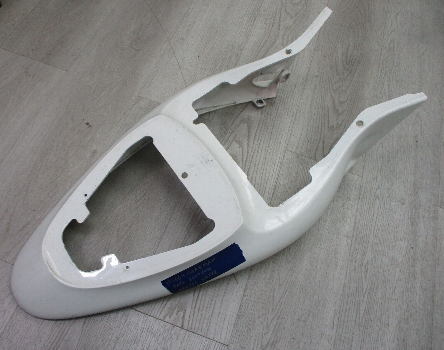 M1664.02A8M Buell Firebolt Rear Back Tail Fairing Cover white arctic Panel OEM