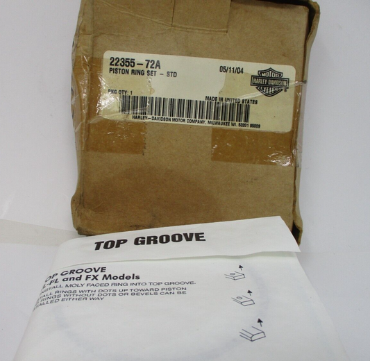 OEM Harley Davidson RINGS 7003 Sportster XL Models 1000cc  STANDARD 22355-72A