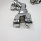 Motorcycle Chrome Short Angled Adjustable Highway Peg Mounting Kit
