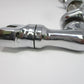 Motorcycle Chrome Short Angled Adjustable Highway Peg Mounting Kit