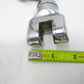 Motorcycle Chrome Short Angled Adjustable Highway Peg Mounting Kit