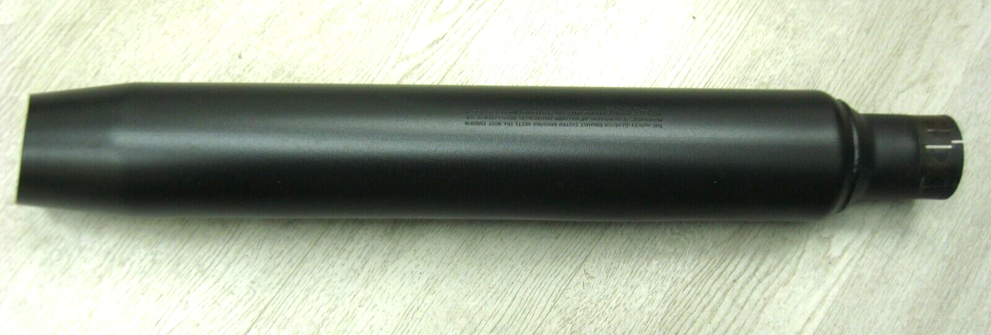 Harley-Davidson OEM 19-23 FLH, FLT Black RIGHT SIDE Muffler 64900766A