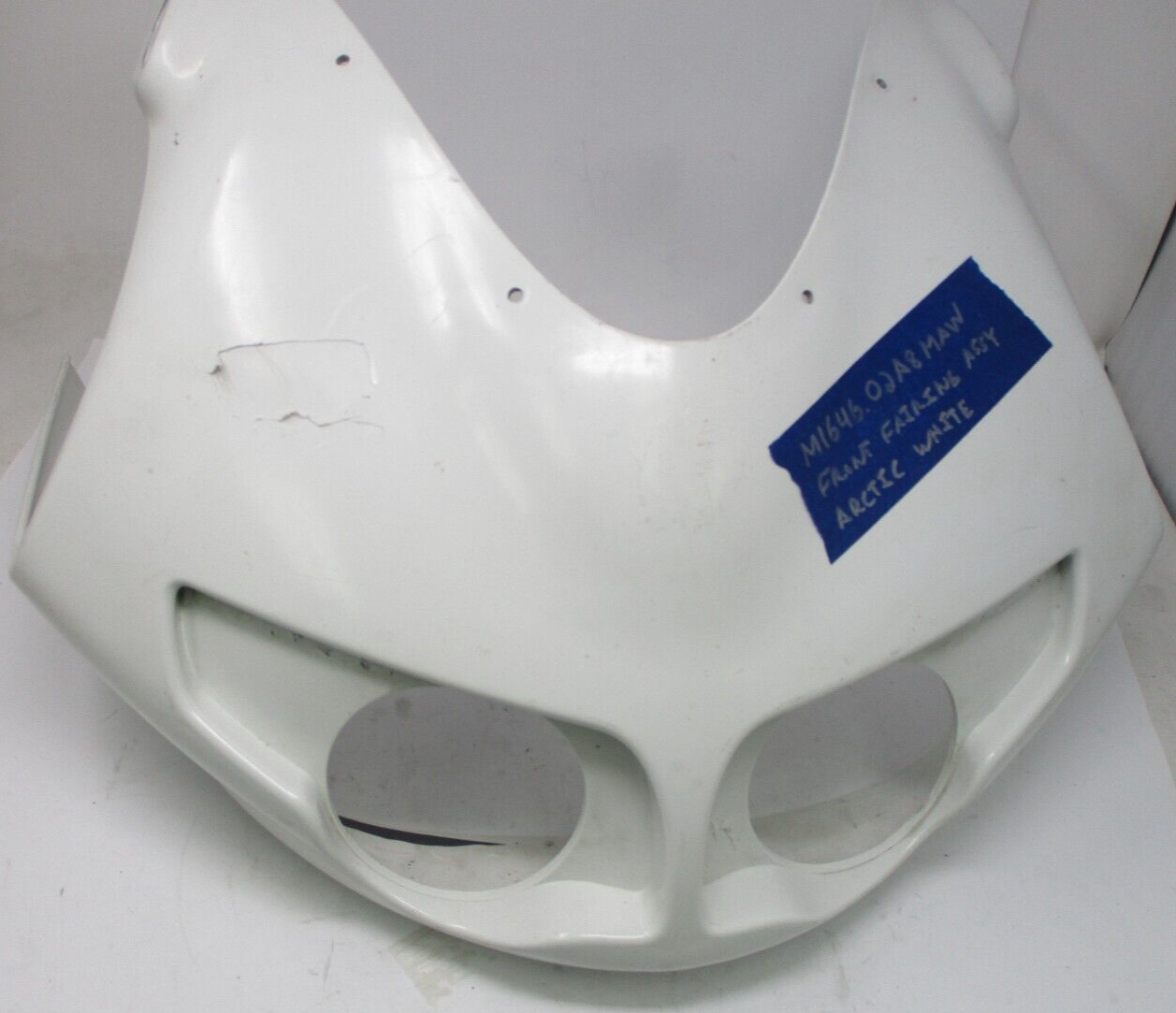 2003 Buell XB9R Firebolt Front Headlight Fairing Cowling Cowl Arctic White USED