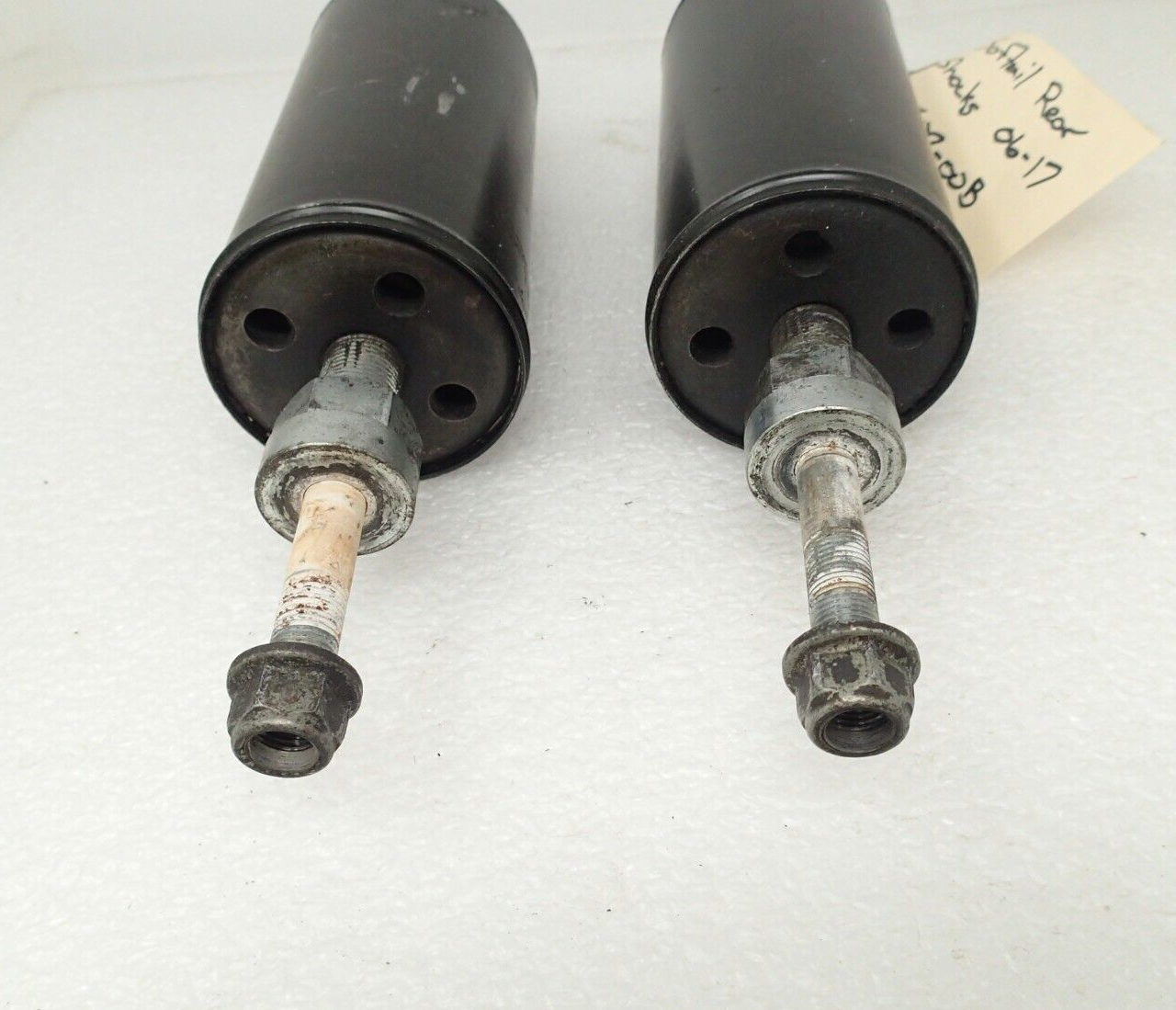 06 Harley Softail Rear Back Shock Left Right Set 54508-00B FAT BOY SOFTAIL