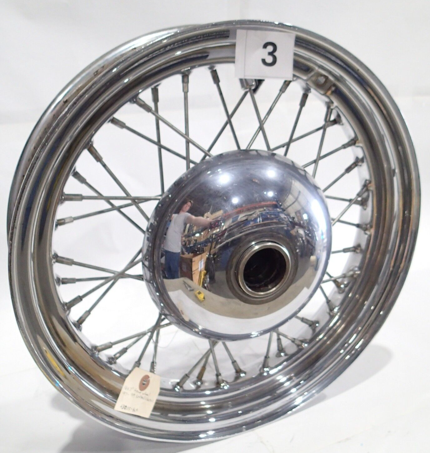 Harley Davidson Softail Heritage Classic Chrome Front Wheel Rim 43005-86A #3
