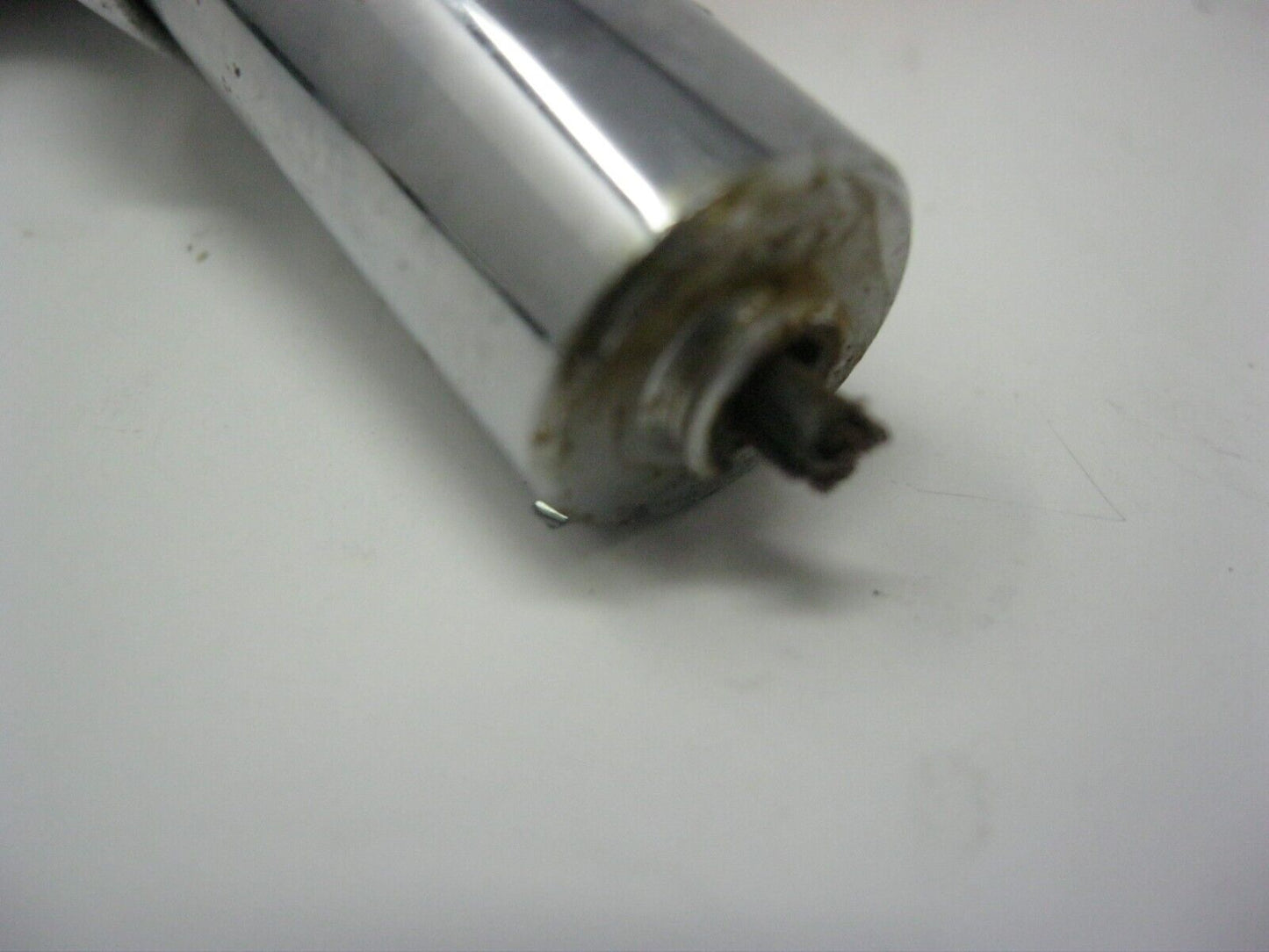 Unbranded Chrome Bullet Style Signal Light (Broken Stem, Scuffed Lens)